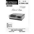 HITACHI VT5500E/BS Service Manual cover photo
