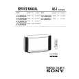 SONY KV28WS3D/K/A/B/E Service Manual cover photo