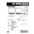 SONY KV19TR20 Service Manual cover photo