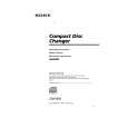SONY CDX-828 Owner's Manual cover photo