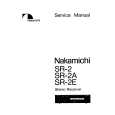 NAKAMICHI SR2 Service Manual cover photo