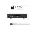 NAD T550 Owner's Manual cover photo