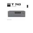 NAD T743 Owner's Manual cover photo