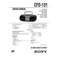SONY CFD131 Service Manual cover photo