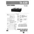 SONY TAA300 Service Manual cover photo