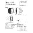 KENWOOD KFC1072 Service Manual cover photo