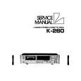 LUXMAN K260 Service Manual cover photo