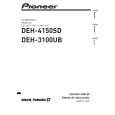 PIONEER DEH-4150SD/XS/ES Owner's Manual cover photo