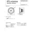 KENWOOD KFCHQW300 Service Manual cover photo