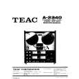 TEAC A2340 Service Manual cover photo