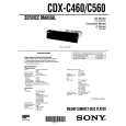 SONY CDXC460 Service Manual cover photo