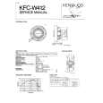 KENWOOD KFCW412 Service Manual cover photo