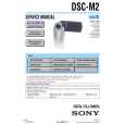 SONY DSCM2 Service Manual cover photo
