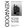 KENWOOD TK-2180 Owner's Manual cover photo