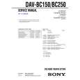 SONY DAVBC150 Service Manual cover photo