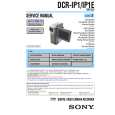 SONY DCRIP1 Service Manual cover photo