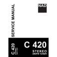 NAD C420 Service Manual cover photo