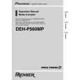 PIONEER DEH-P560MP Owner's Manual cover photo