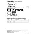 PIONEER HTP-3990/KUCXJ Service Manual cover photo