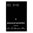 MARANTZ 2110 Service Manual cover photo