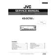 JVC KSDC700 Service Manual cover photo