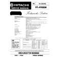 HITACHI VT498EM Service Manual cover photo