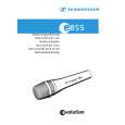 SENNHEISER E 855 Owner's Manual cover photo