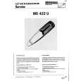 SENNHEISER MD422U Service Manual cover photo