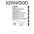 KENWOOD LS-K1 Owner's Manual cover photo
