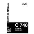NAD C740 Service Manual cover photo