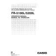 CASIO FR5100 Owner's Manual cover photo