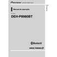 PIONEER DEH-P8980BT/XF/BR Owner's Manual cover photo