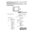 SONY KV-32HSR10 Owner's Manual cover photo
