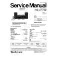 TECHNICS RSCH730 Service Manual cover photo