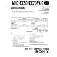SONY MHC-EX90 Service Manual cover photo