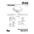 SONY XR-6440 Service Manual cover photo