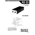 SONY HA-55 Service Manual cover photo