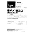 PIONEER SA-1520 Service Manual cover photo