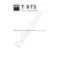 NAD T973 Service Manual cover photo