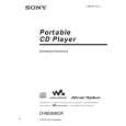 SONY D-NE506CK Owner's Manual cover photo