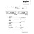 SANYO FXD770GD Service Manual cover photo