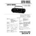 SONY CFD-105S Service Manual cover photo