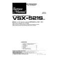 PIONEER VSX521S Service Manual cover photo