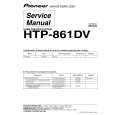 PIONEER HTP-861DV/KUXJI/CA Service Manual cover photo
