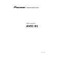 PIONEER AVIC-S1/XZ/UC Owner's Manual cover photo