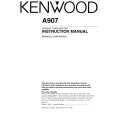 KENWOOD A907 Owner's Manual cover photo
