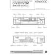 KENWOOD CV301 Service Manual cover photo