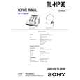 SONY TLHP90 Service Manual cover photo