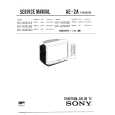 SONY KVA2932U Service Manual cover photo
