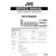 JVC HRS7860EK Service Manual cover photo